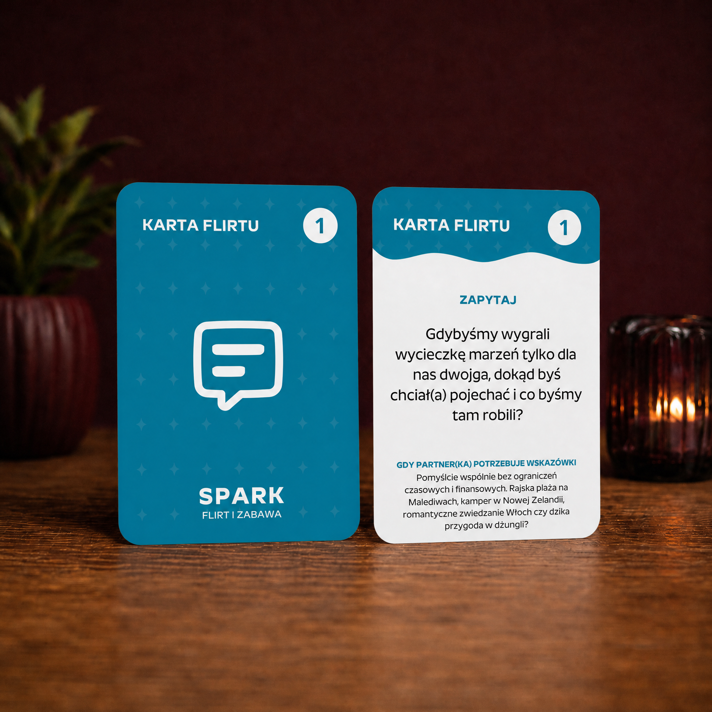 SPARK Zestaw 2 Gier (Flirt i Zabawa + Intymność i Seks)