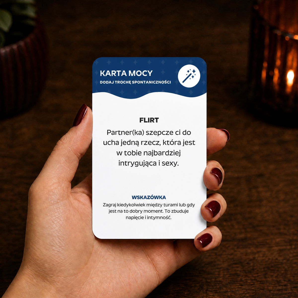 SPARK Flirt i Zabawa: Karta Mocy Flirt