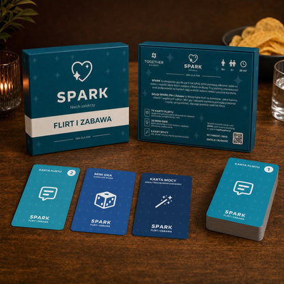 SPARK Zestaw 2 Gier (Flirt i Zabawa + Intymność i Seks)
