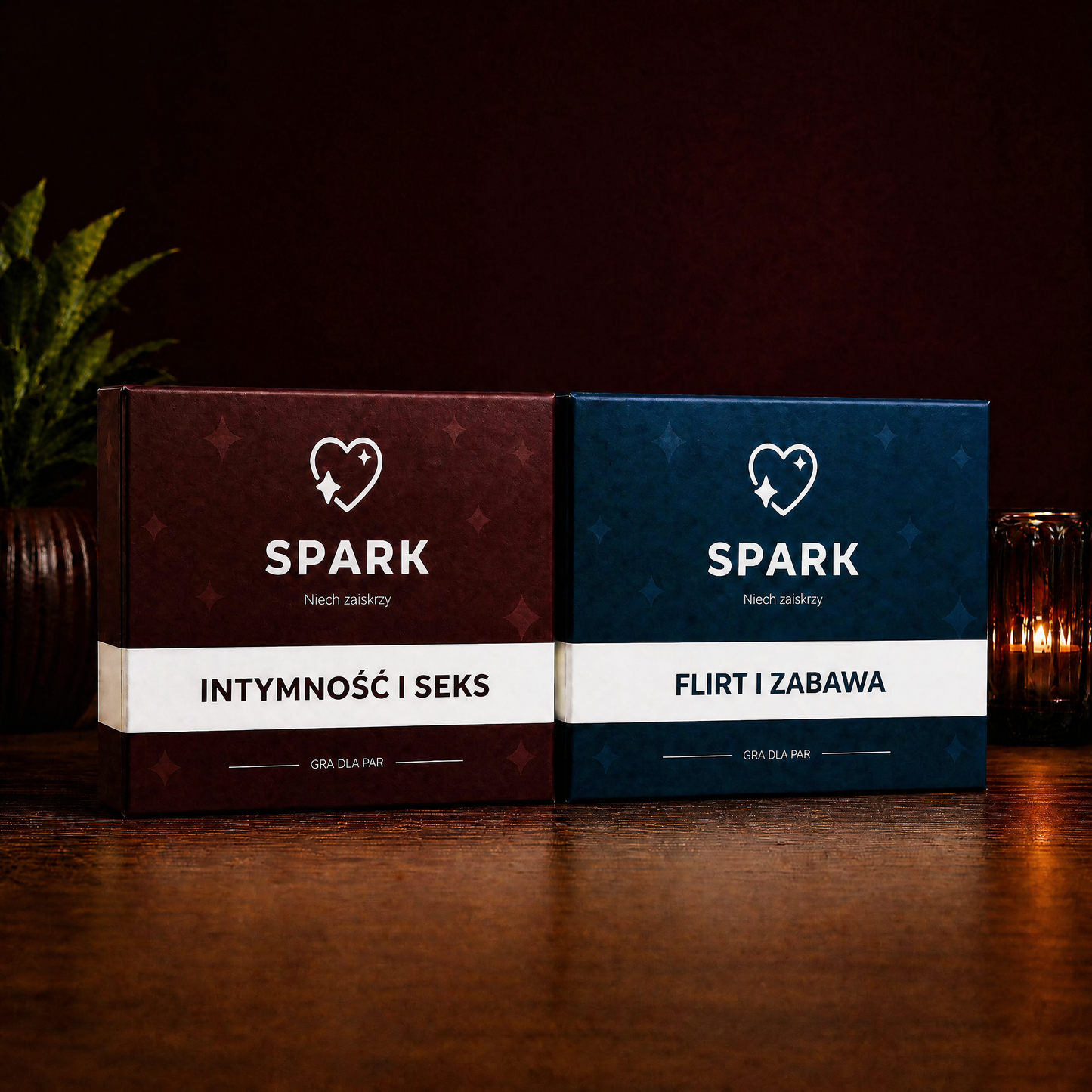 SPARK Zestaw 2 Gier (Flirt i Zabawa + Intymność i Seks)