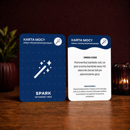 SPARK Zestaw 2 Gier (Flirt i Zabawa + Intymność i Seks)