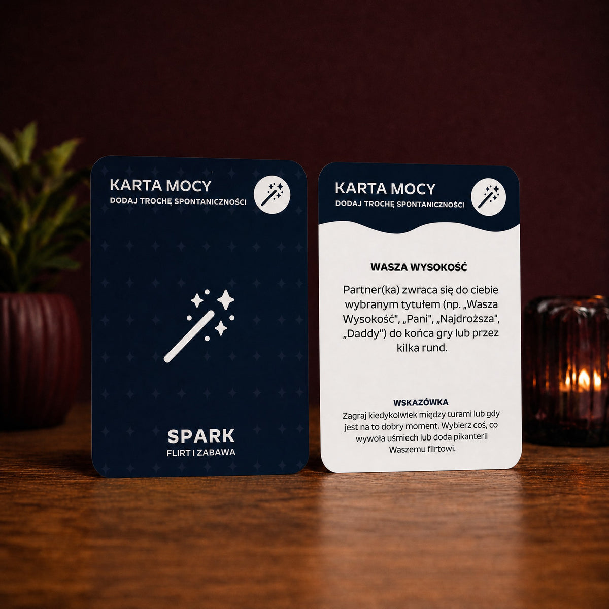 SPARK Zestaw 2 Gier (Flirt i Zabawa + Intymność i Seks)