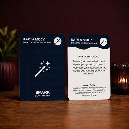 SPARK Zestaw 2 Gier (Flirt i Zabawa + Intymność i Seks)
