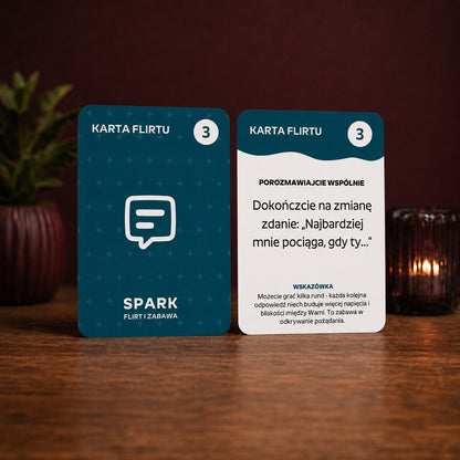 SPARK Zestaw 2 Gier (Flirt i Zabawa + Intymność i Seks)