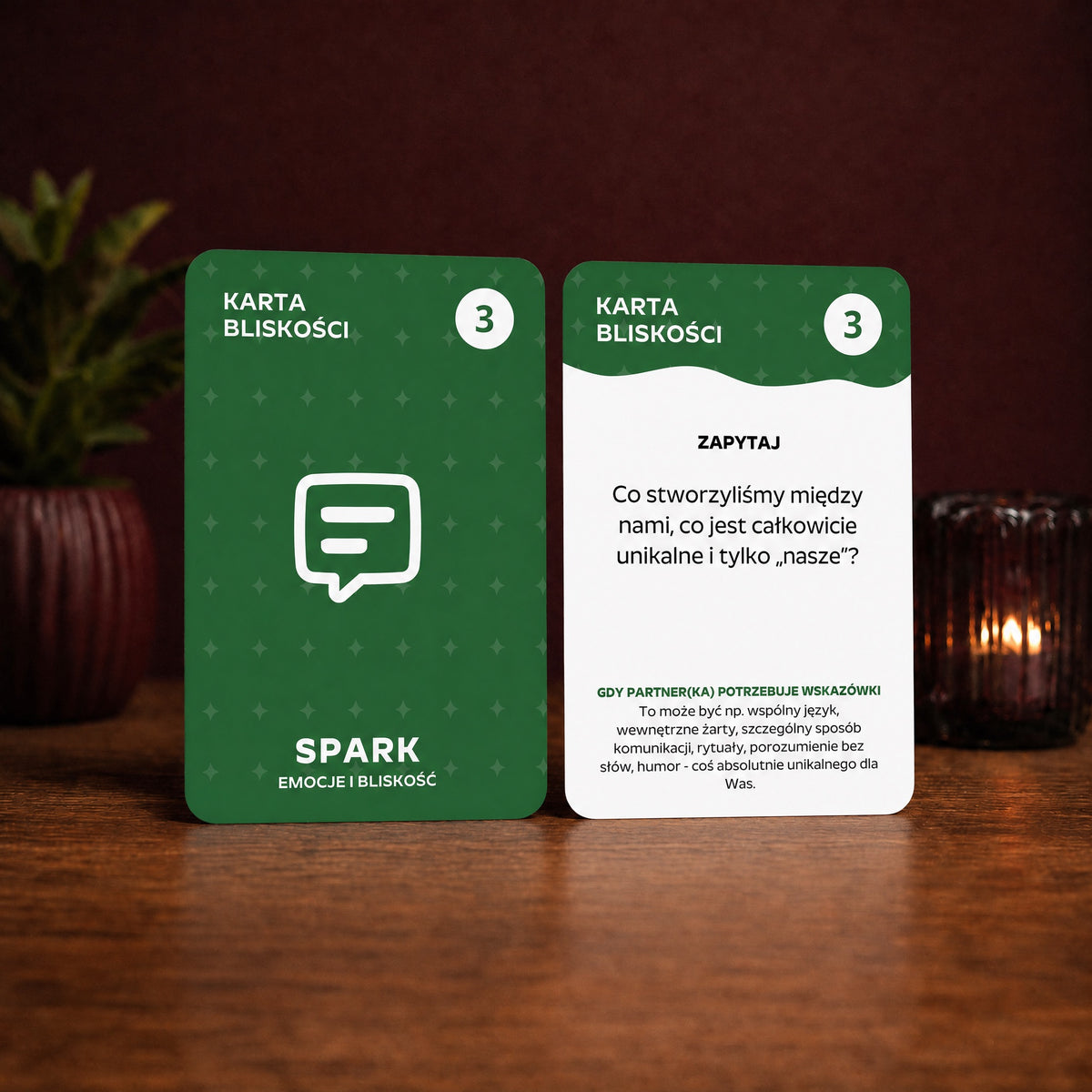 SPARK Zestaw 3 Gier (Emocje + Flirt + Intymność)
