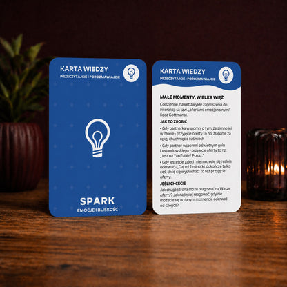 SPARK Zestaw 2 Gier (Emocje i Bliskość + Flirt i Zabawa)